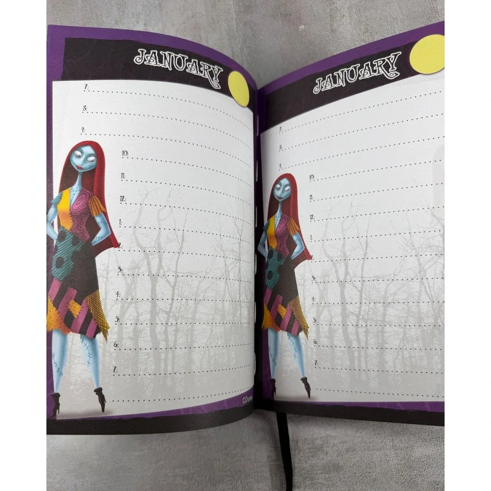 Disney Nightmare Before Christmas Jack Skellington Journal Planner Sticker Sheet